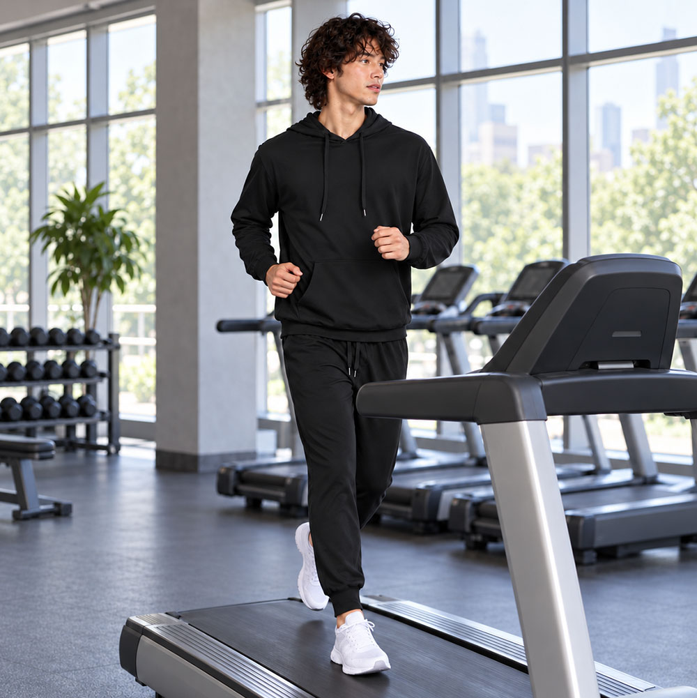 Relax Fit Unisex Lightweight Hoodie Set