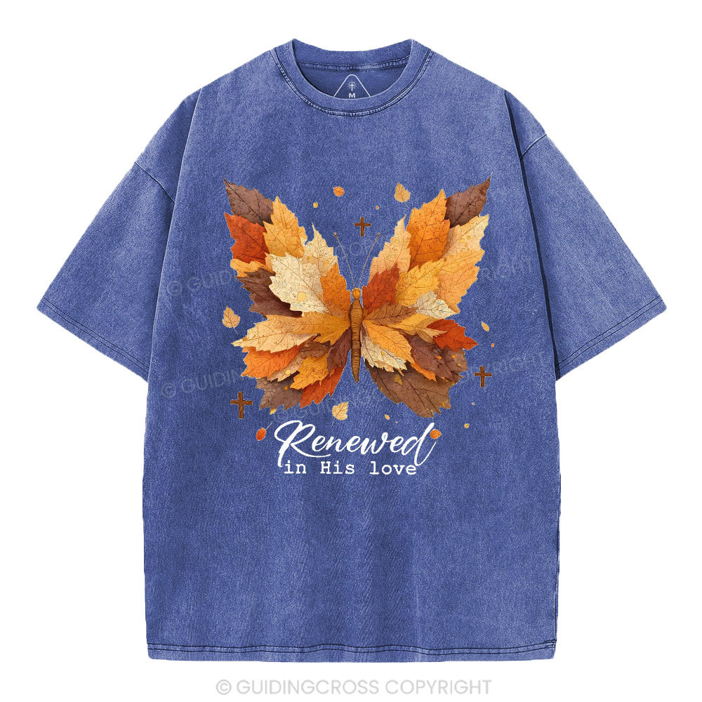 Matthew 14 Christian Washed T-Shirt