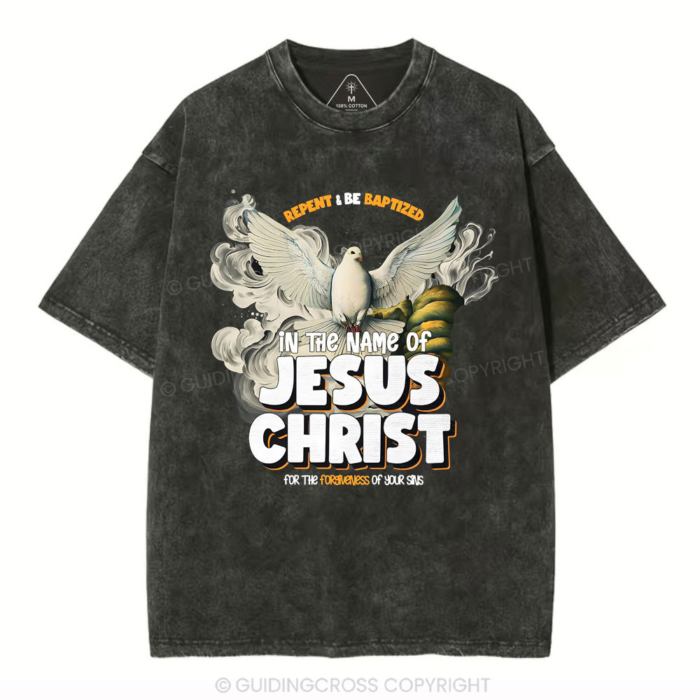 Sample Washed T-Shirt Sale - GuidingCross