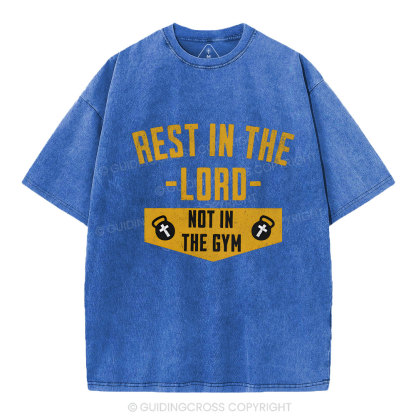Rest In The Lord Christian Washed T-Shirt