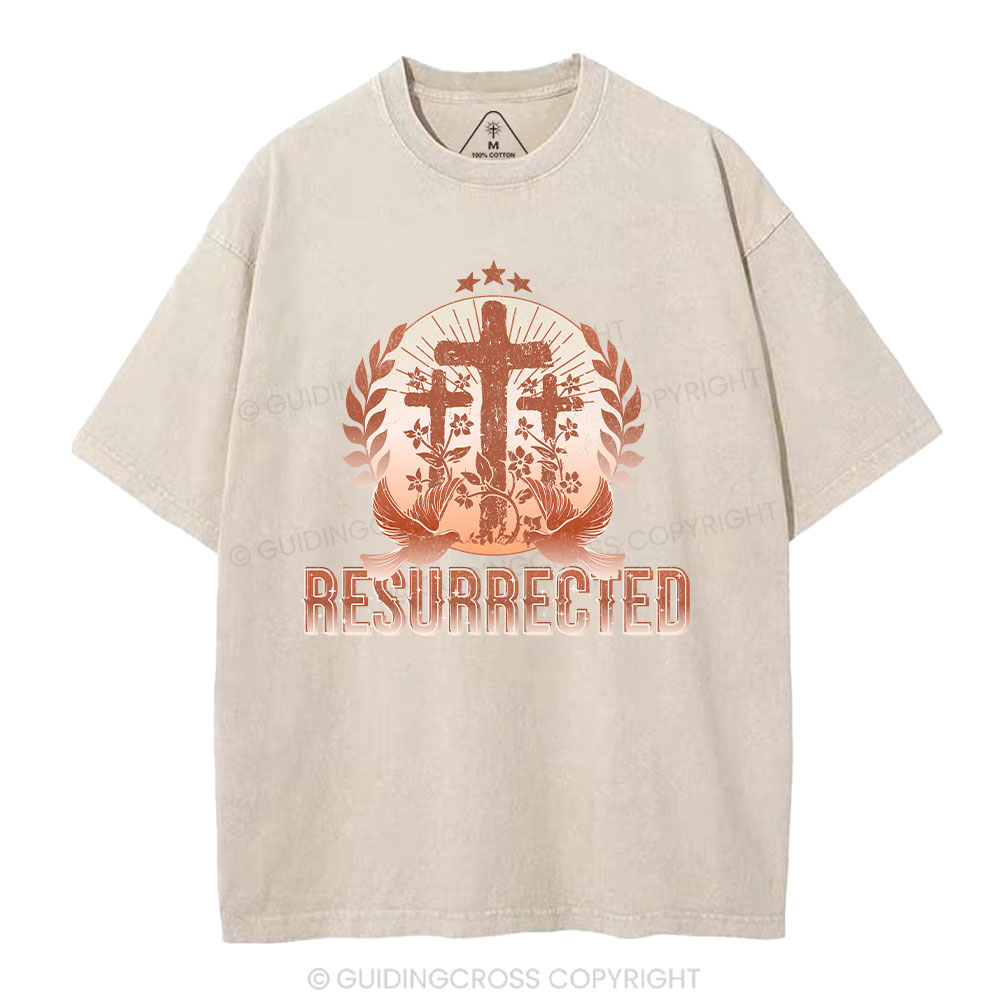 Resurrected Christian Washed T-Shirt