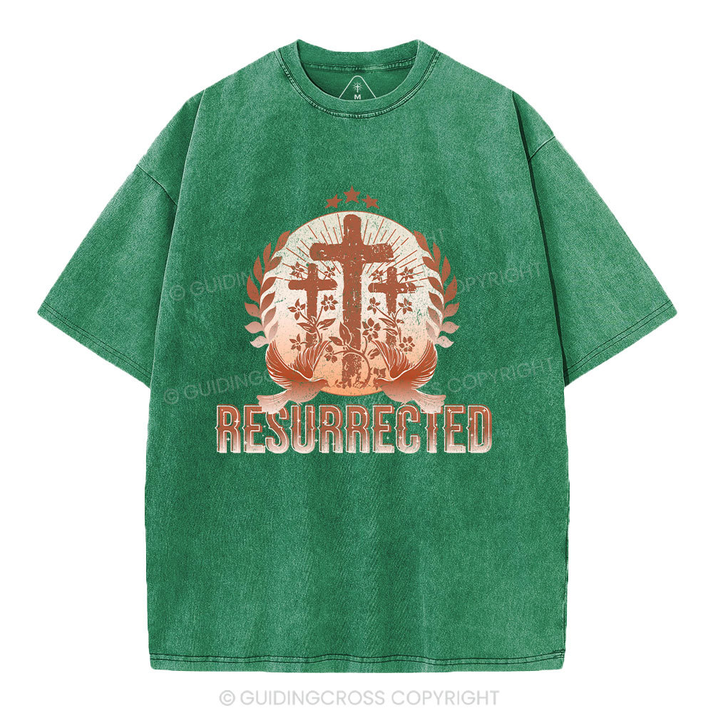 Resurrected Christian Washed T-Shirt