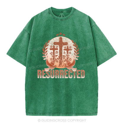 Resurrected Christian Washed T-Shirt