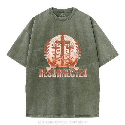 Resurrected Christian Washed T-Shirt