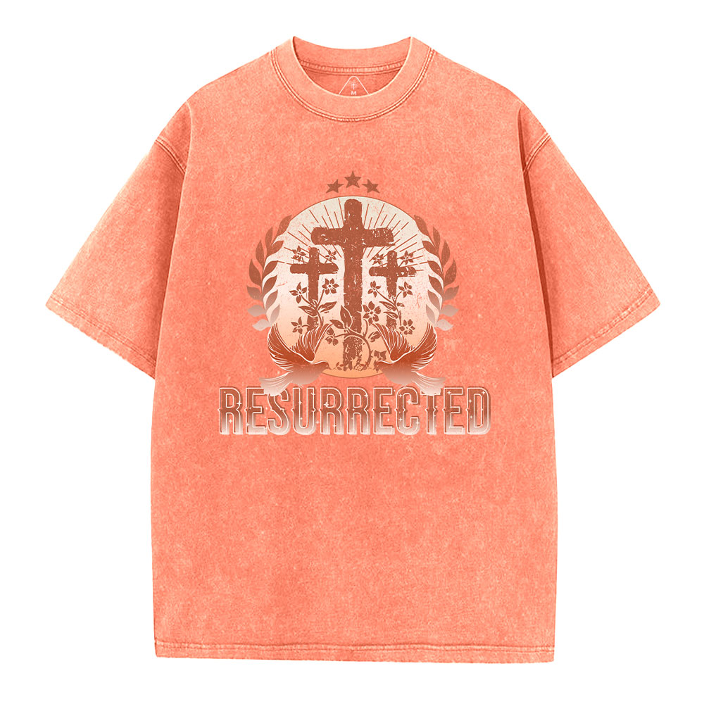 Resurrected Christian Washed T-Shirt