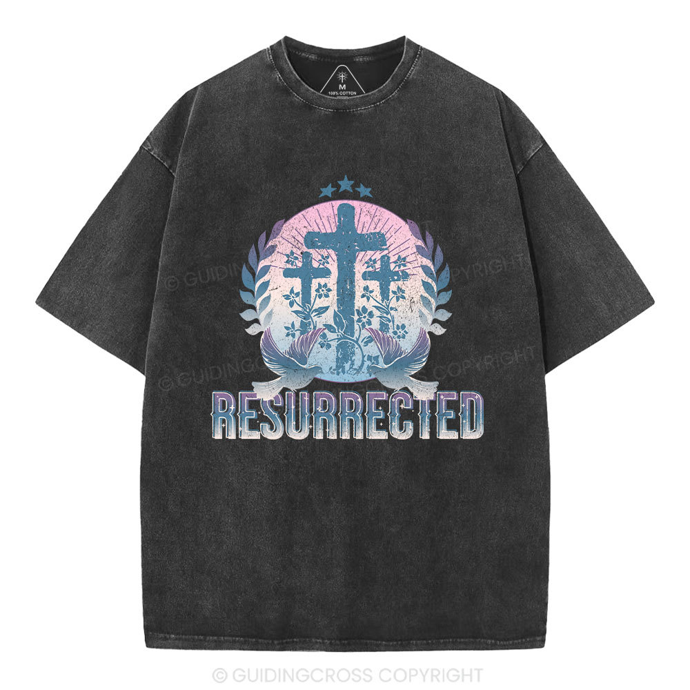 Resurrected Christian Washed T-Shirt