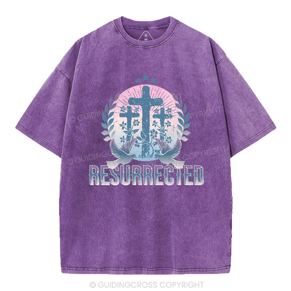 Resurrected Christian Washed T-Shirt