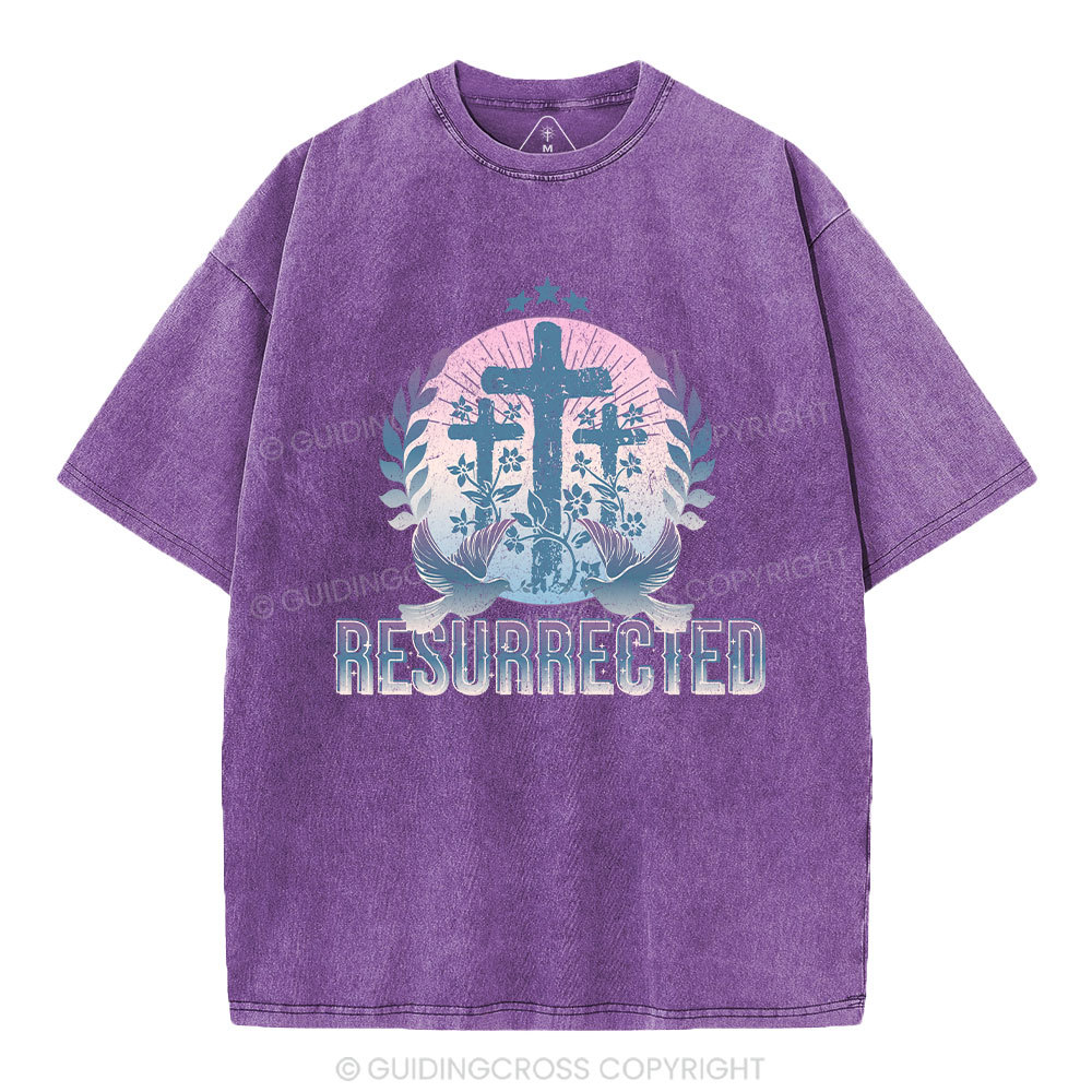 Resurrected Christian Washed T-Shirt