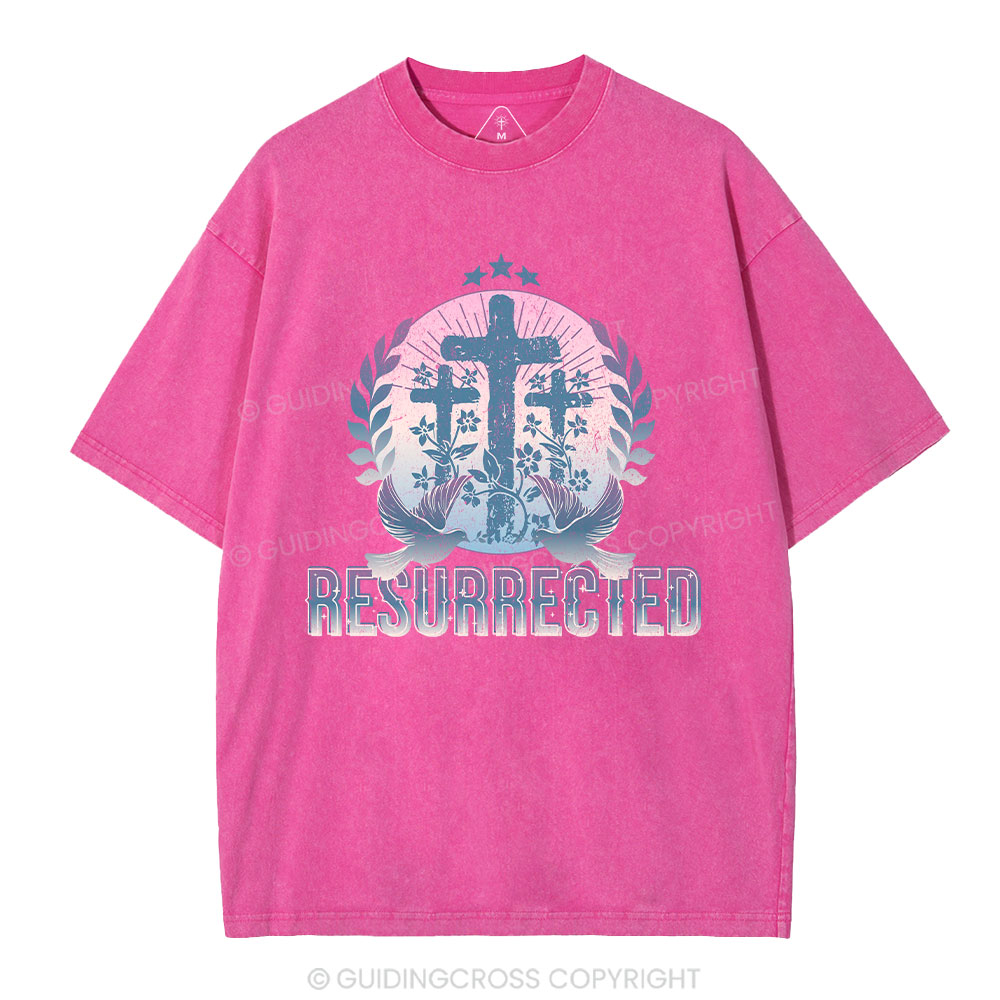 Resurrected Christian Washed T-Shirt