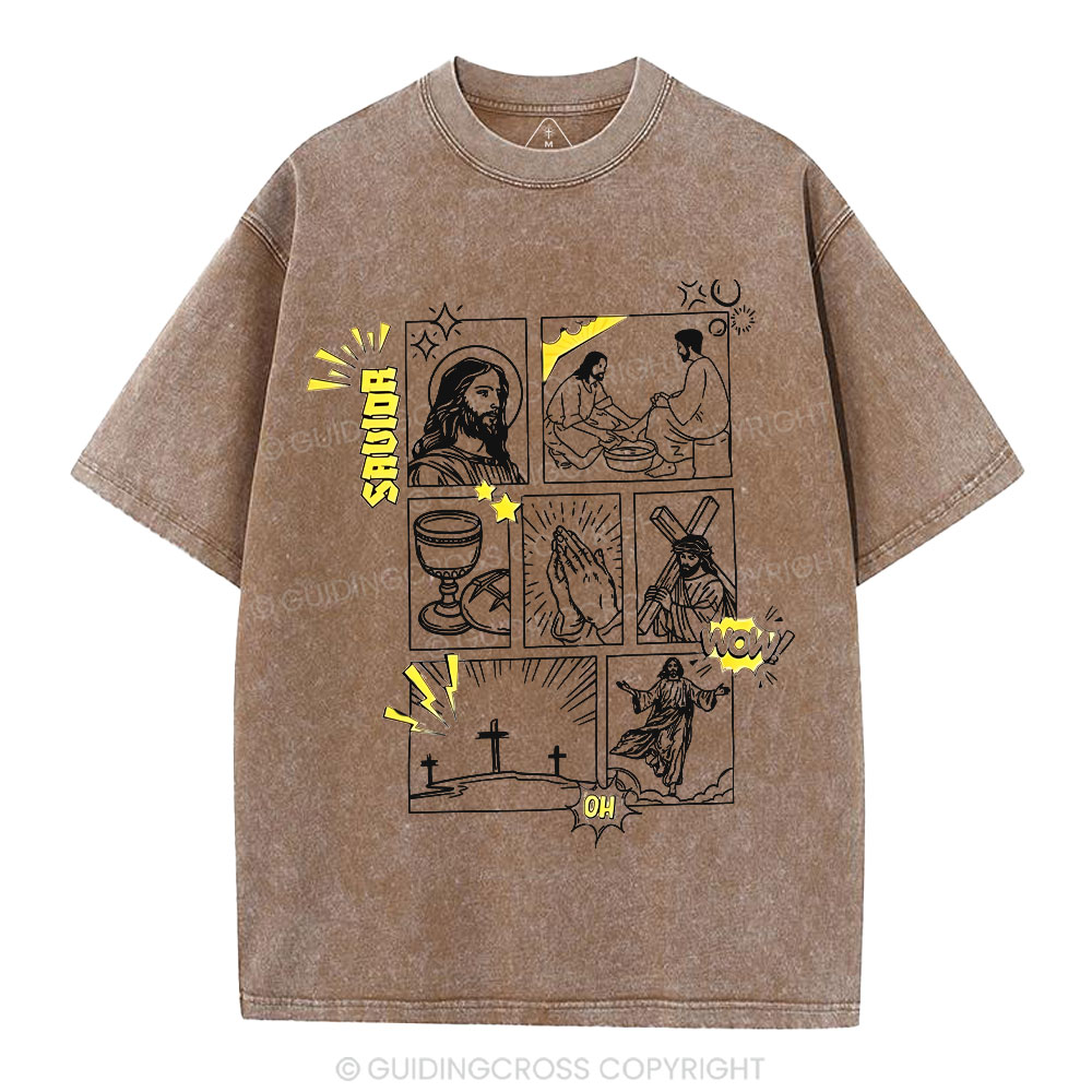 NEW-sample Christian Washed T-Shirt Sale - GuidingCross