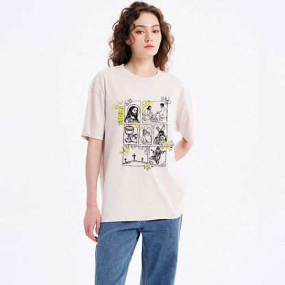 Resurrection Graphic Faith Christian Washed T-Shirt