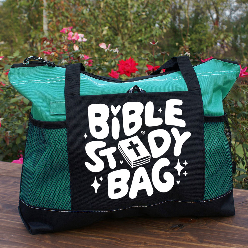 Retro Bible Study Christian Bag