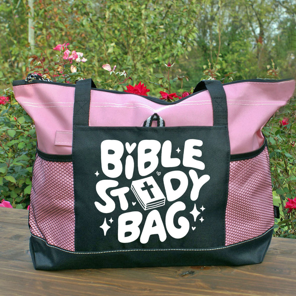Retro Bible Study Christian Bag
