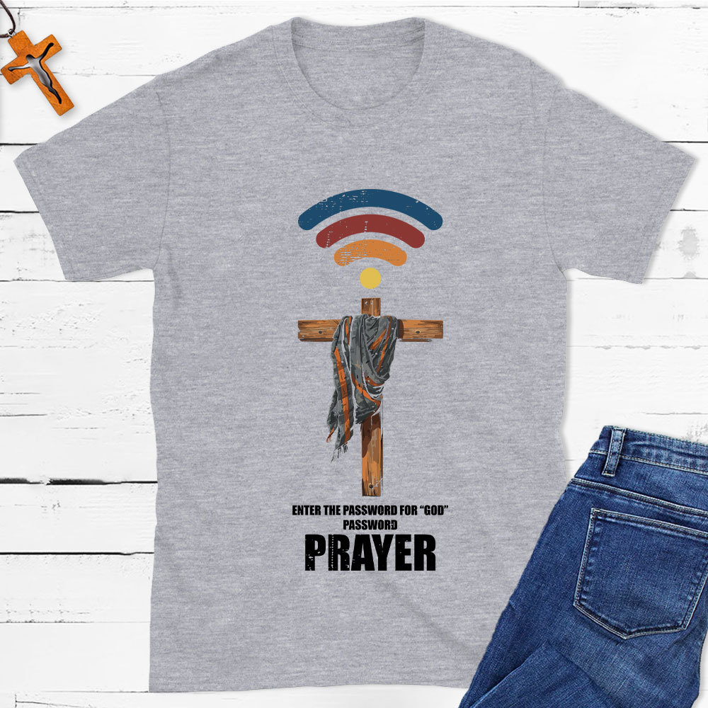 Retro Connect To God Christian T-Shirt