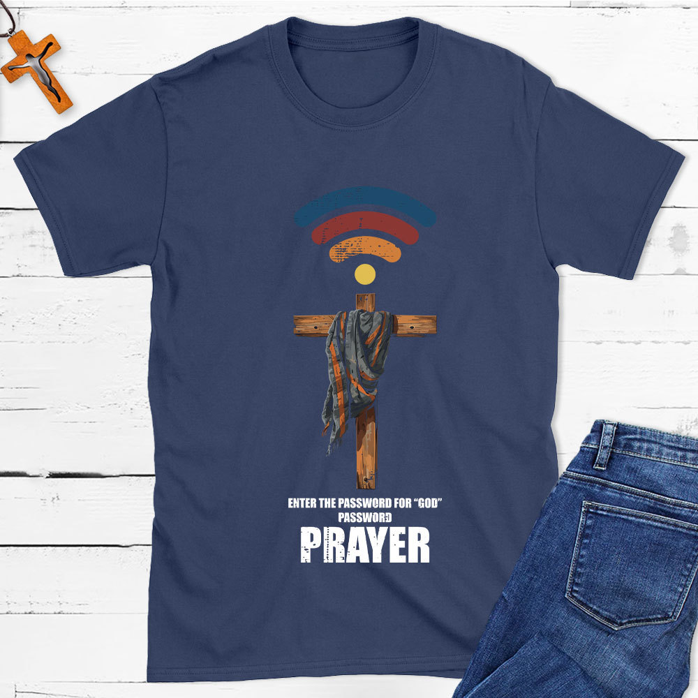 Retro Connect To God Christian T-Shirt