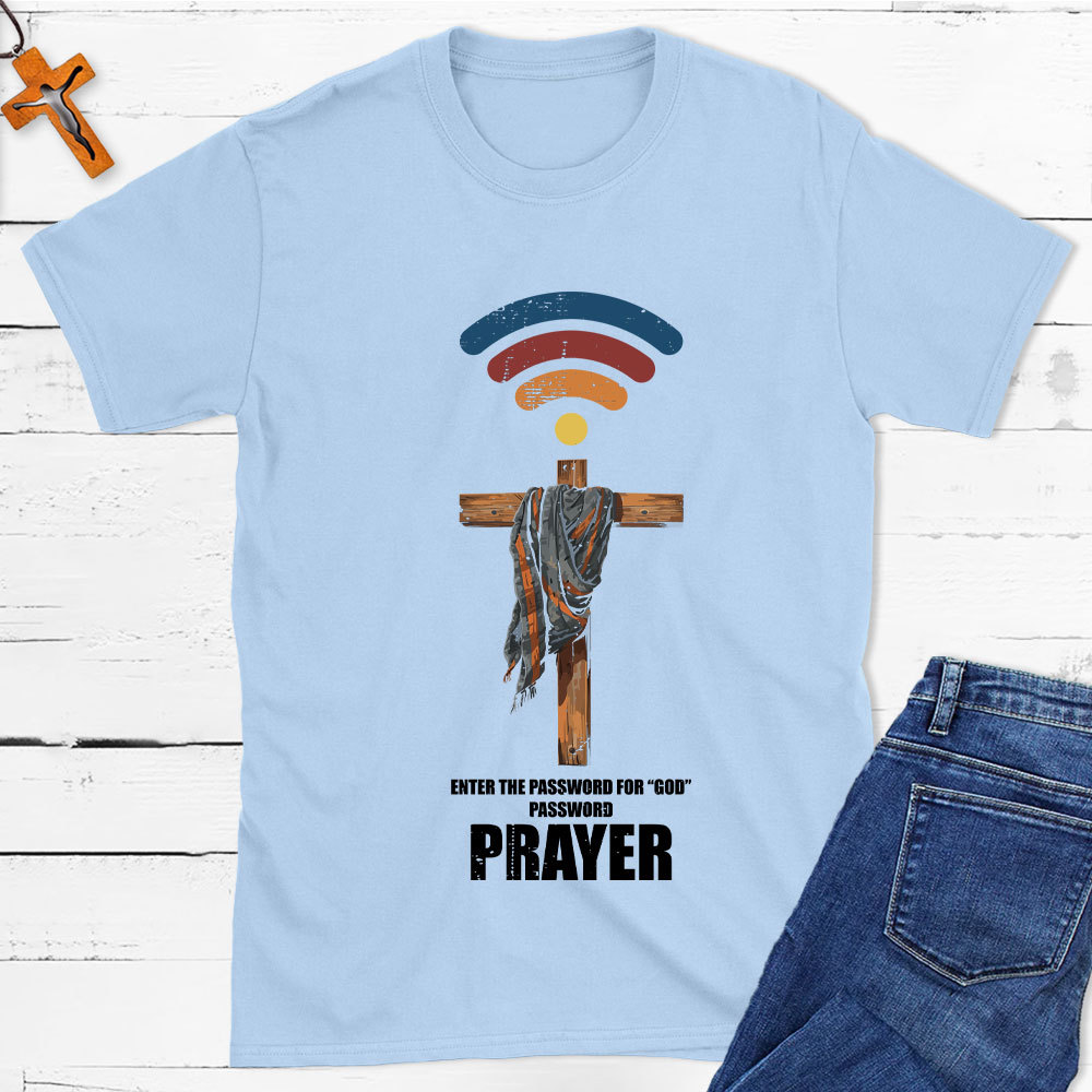 Retro Connect To God Christian T-Shirt