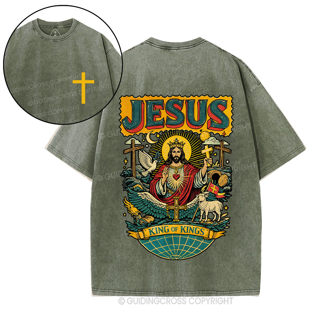 New-Sample Christian Washed T-Shirt Sale - GuidingCross
