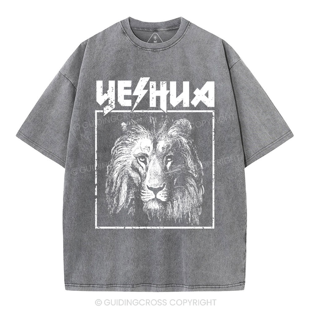Retro Lion Yeshua Christian T-Shirt