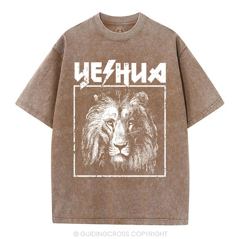 Retro Lion Yeshua Christian T-Shirt