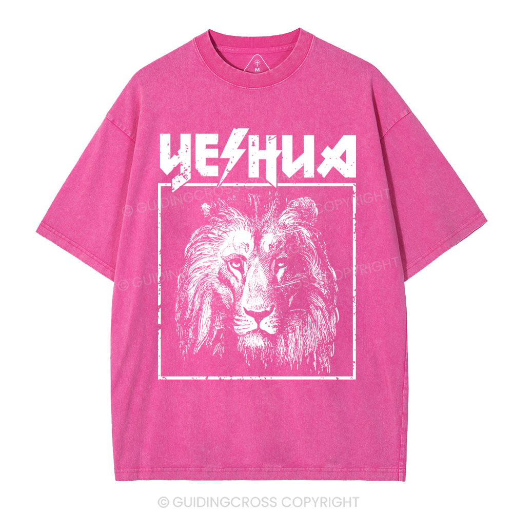 Retro Lion Yeshua Christian T-Shirt