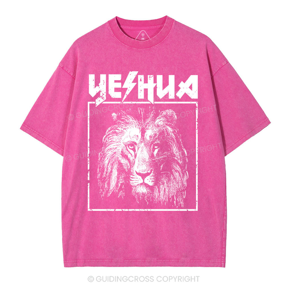 Retro Lion Yeshua Christian T-Shirt