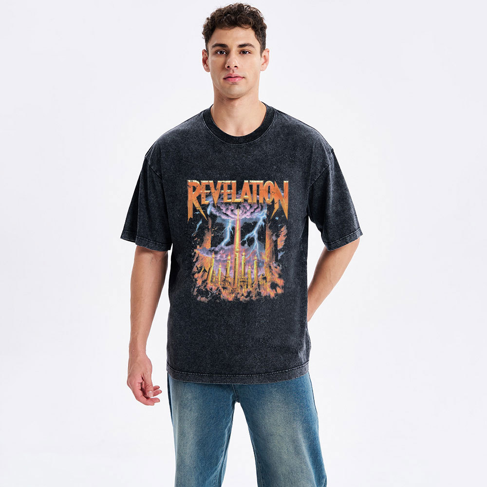 Revelation Christian Washed T-Shirt
