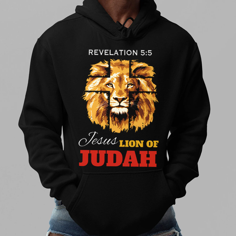 Revelation Jesus Lion Of Judah Christian Hoodie