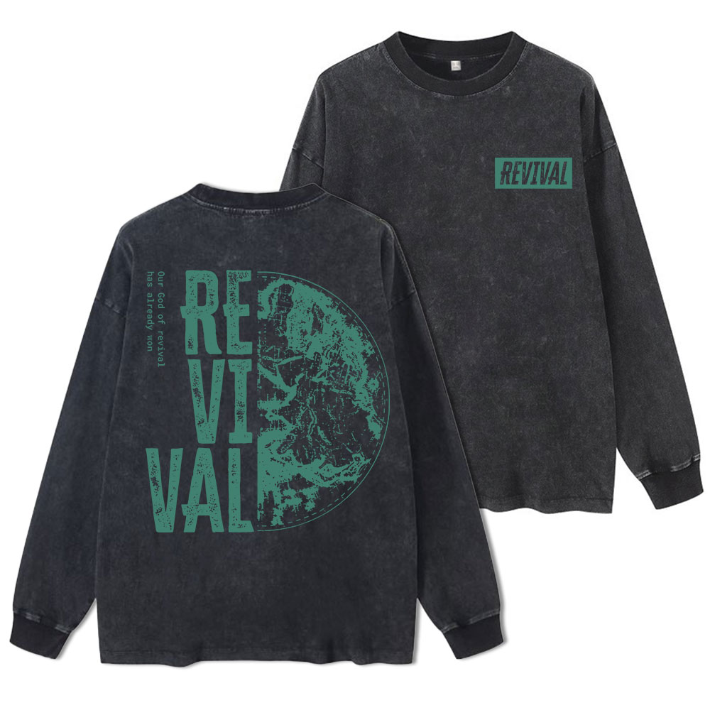 Revial Washed Long Sleeve T-Shirt