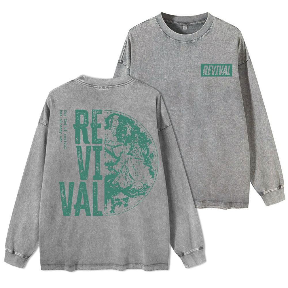 Revial Washed Long Sleeve T-Shirt