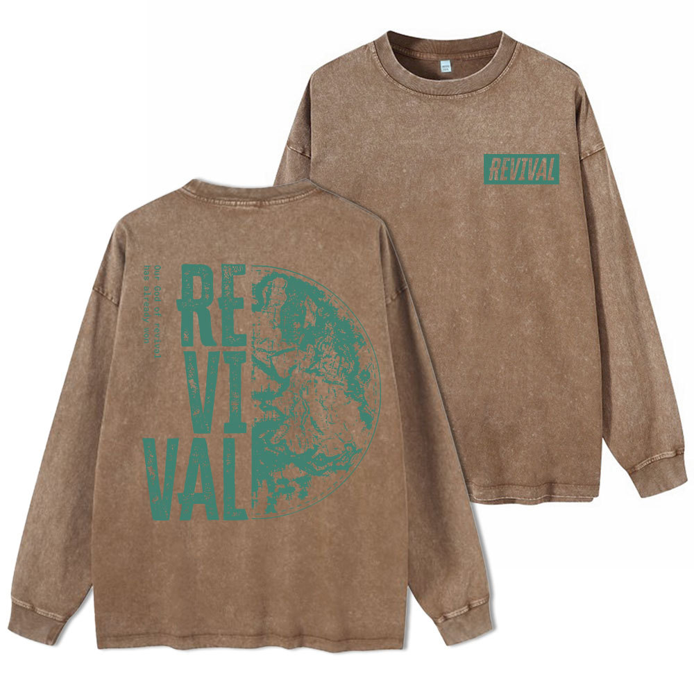 Revial Washed Long Sleeve T-Shirt