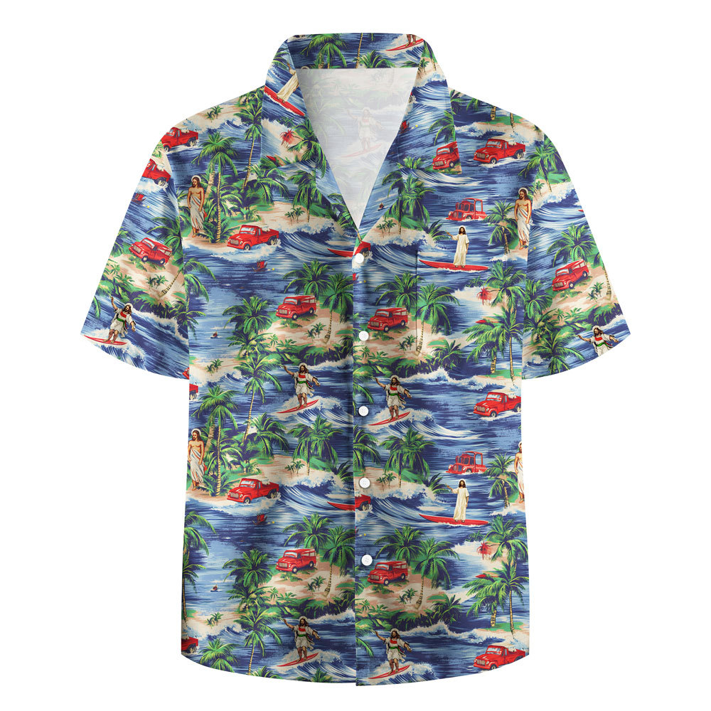 Ride With Jesus Christian Hawaiian Shirt 