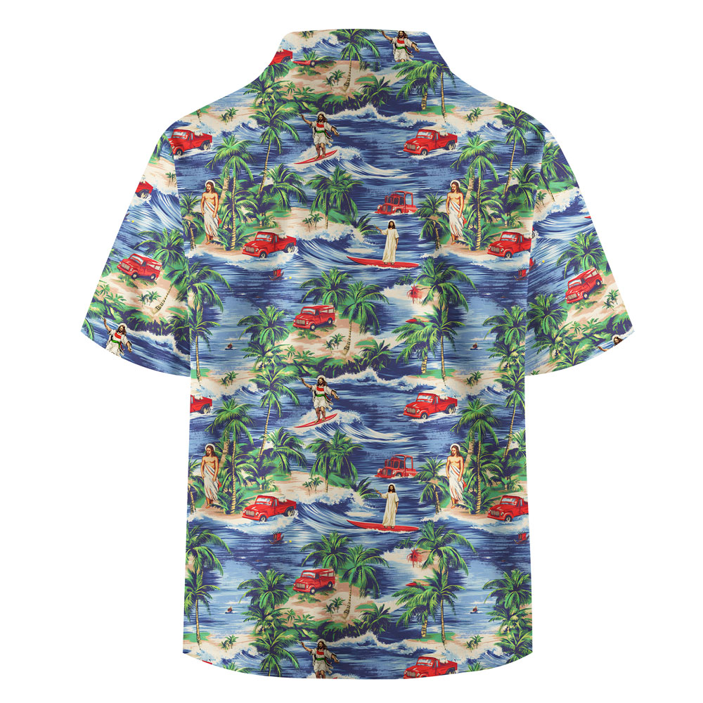 Ride With Jesus Christian Hawaiian Shirt 