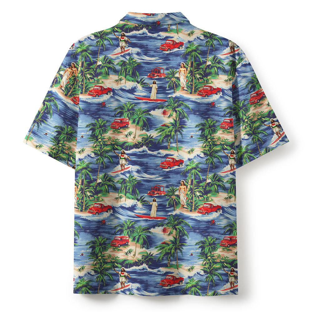 Ride With Jesus Christian Hawaiian Shirt 