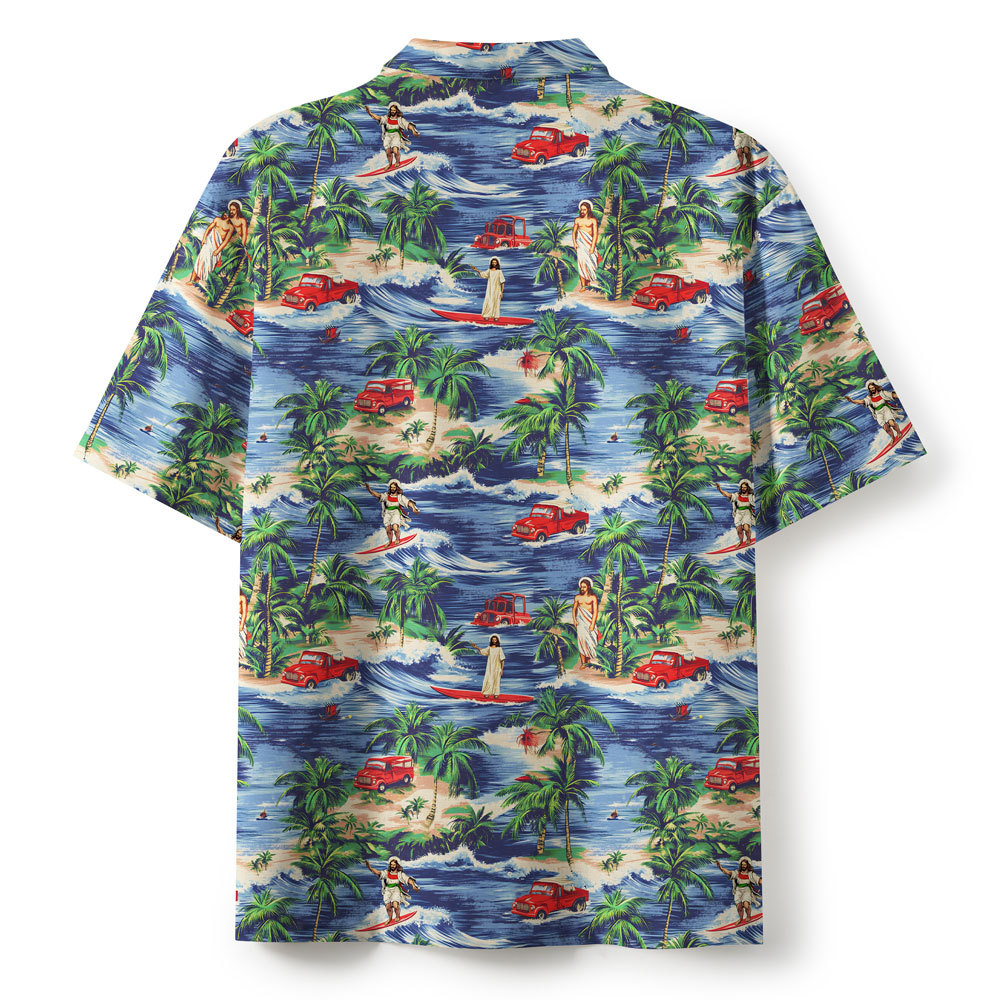 Ride With Jesus Christian Hawaiian Shirt 