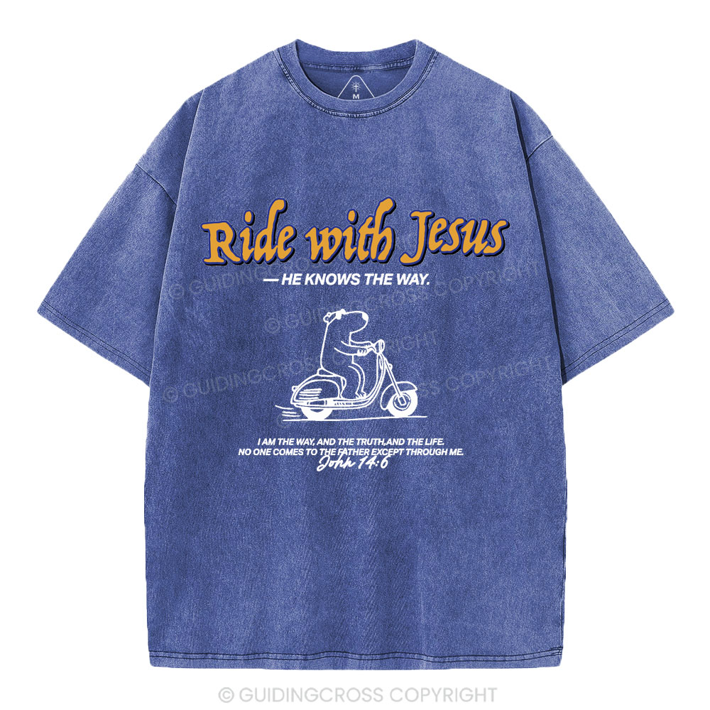 New-Sample Christian Washed T-Shirt Sale - GuidingCross