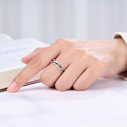 Ring Of Thorns Christian 925 Sterling Silver Ring