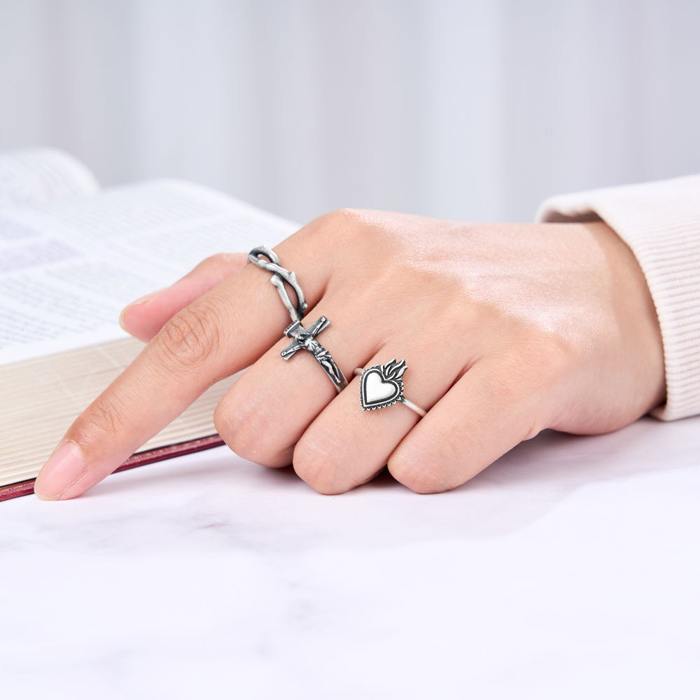 Ring Of Thorns Christian 925 Sterling Silver Ring
