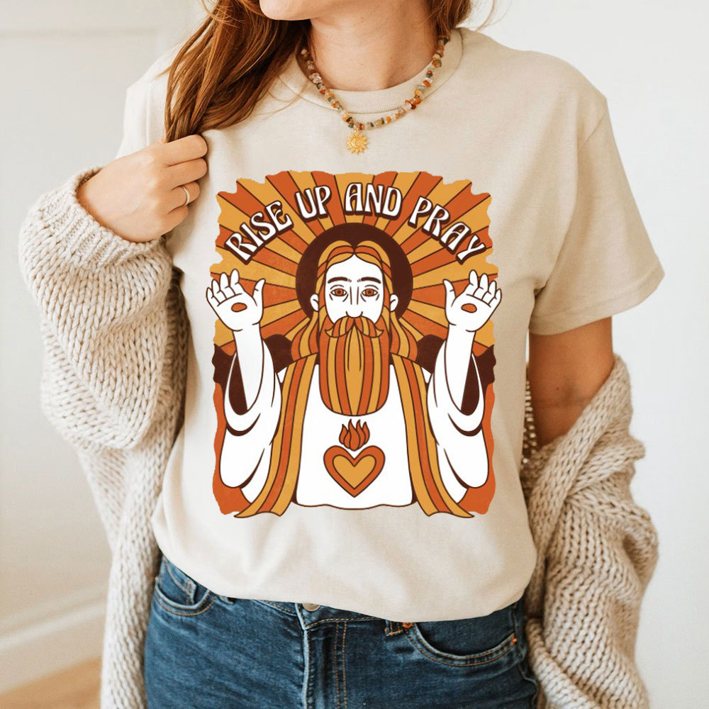 Rise Up And Prey Christian T-Shirt