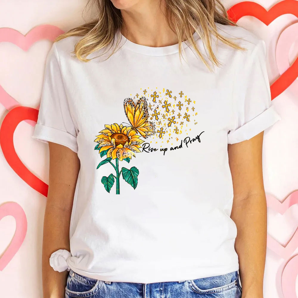 Rise Up And Prey Christian T-Shirt