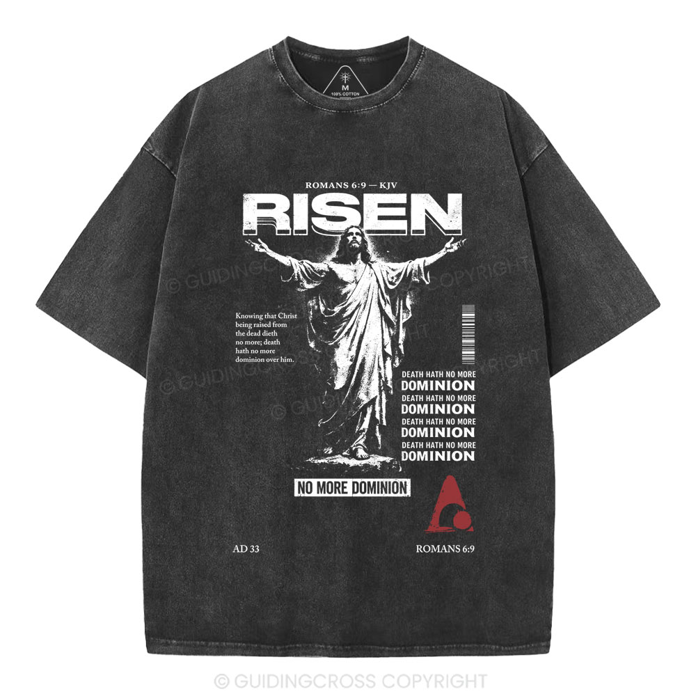 Risen Christian Washed T-Shirt