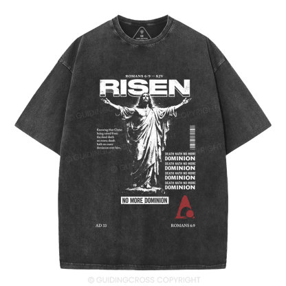 Risen Christian Washed T-Shirt