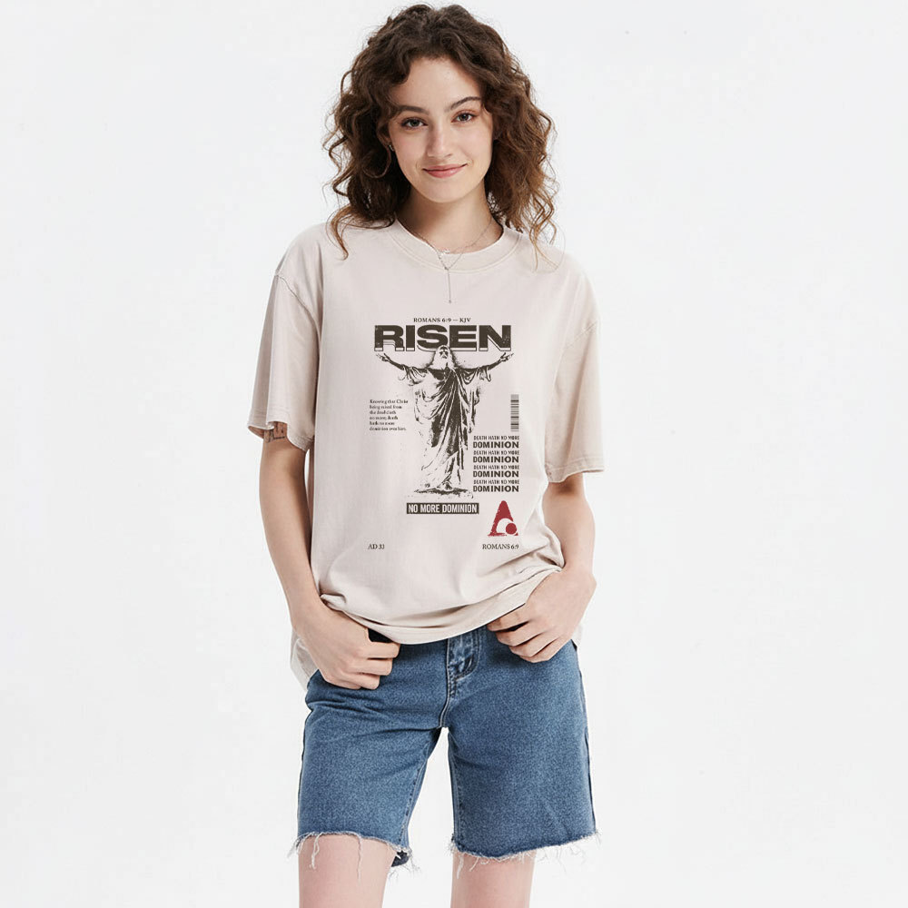 Risen Christian Washed T-Shirt