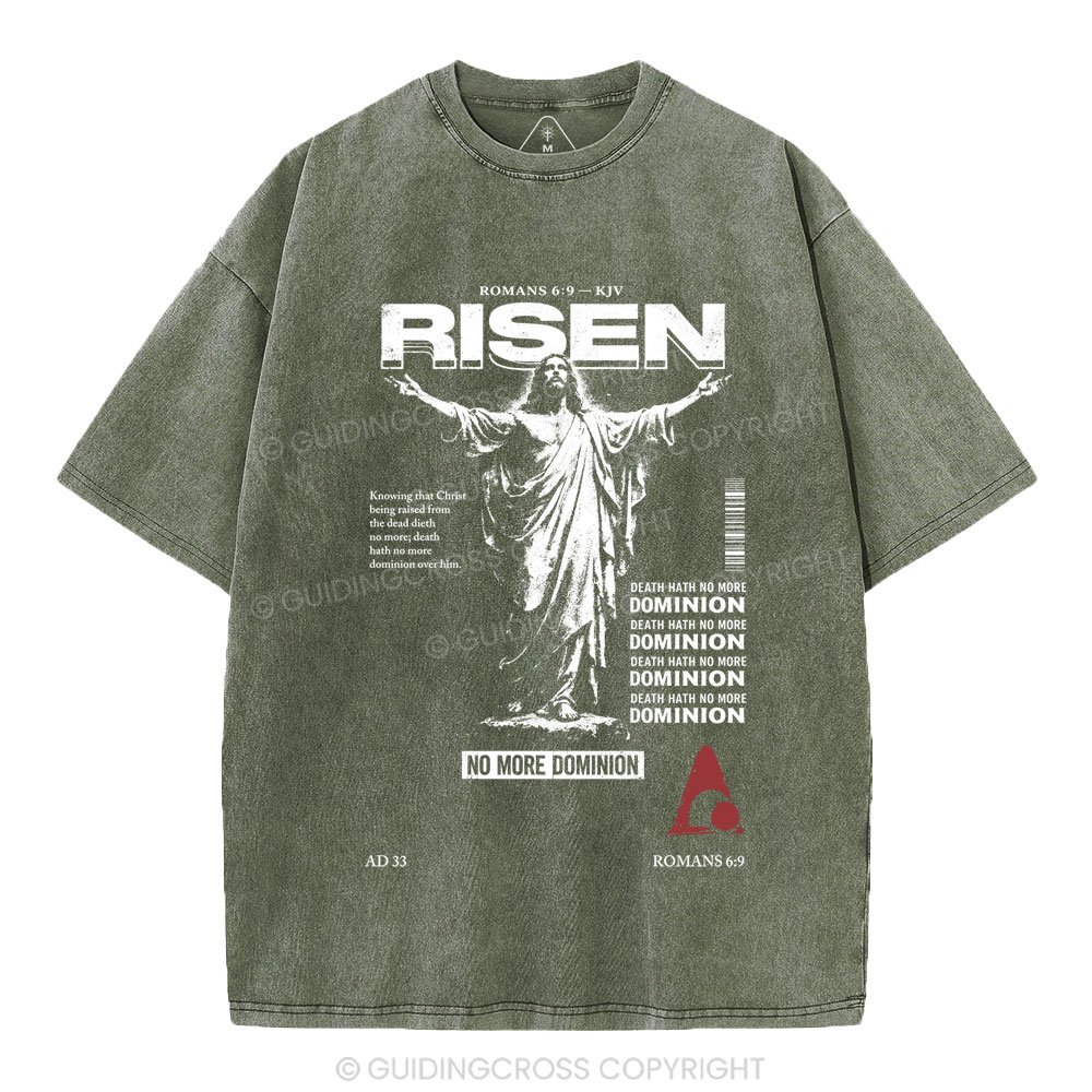 Risen Christian Washed T-Shirt
