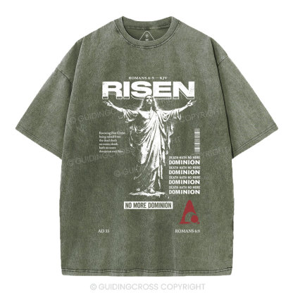Risen Christian Washed T-Shirt