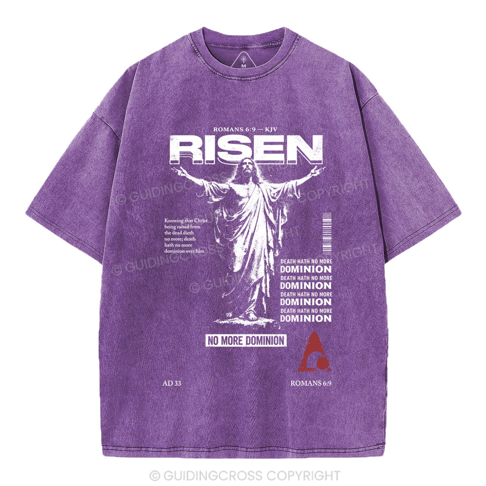 Risen Christian Washed T-Shirt