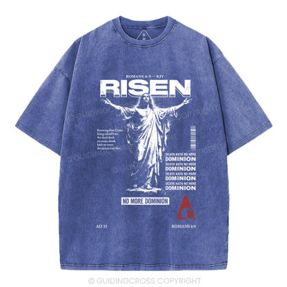 Risen Christian Washed T-Shirt
