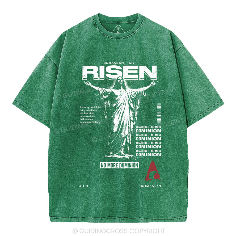 Risen Christian Washed T-Shirt