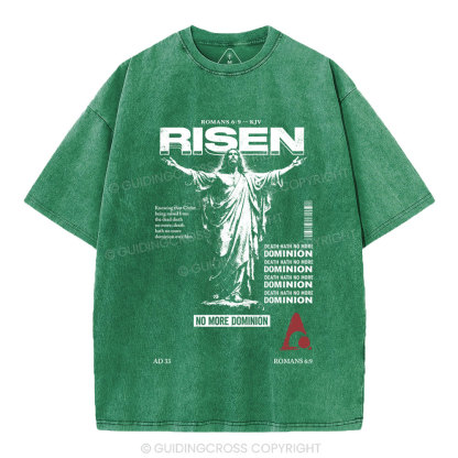 Risen Christian Washed T-Shirt