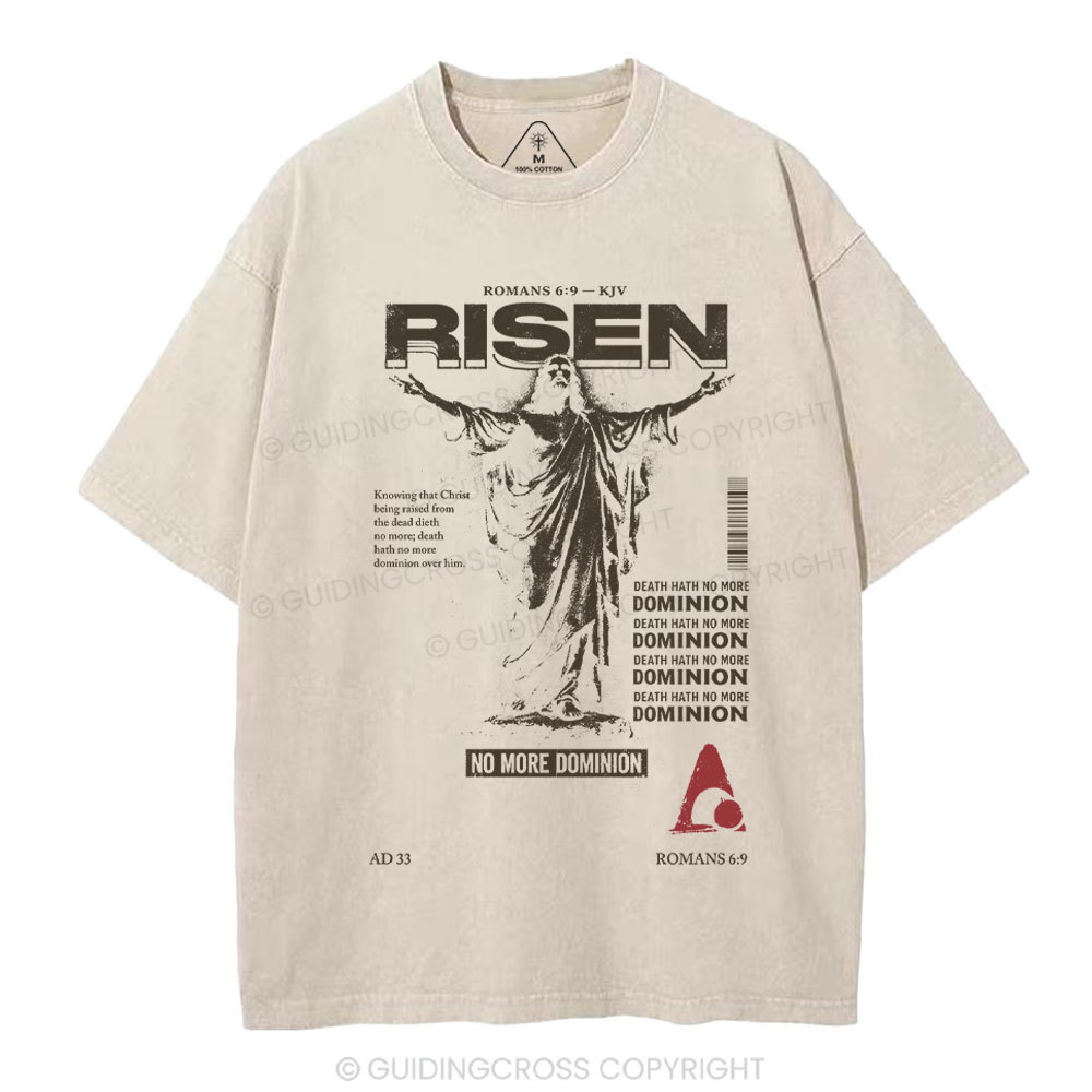 Risen Christian Washed T-Shirt