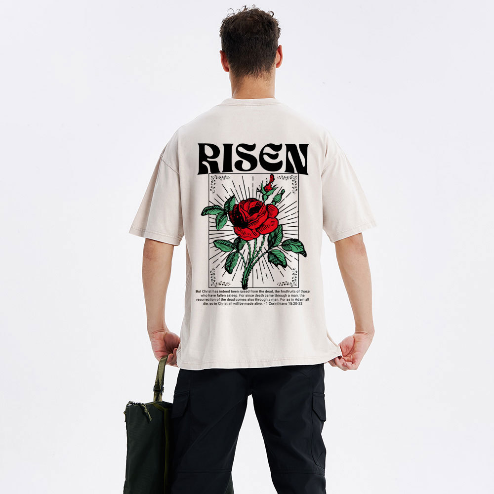 Risen Christian Washed T-Shirt
